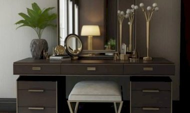 Dressing Table Home Decor Ideas 2025 | Stylish Vanity Setup & Lighting Tips