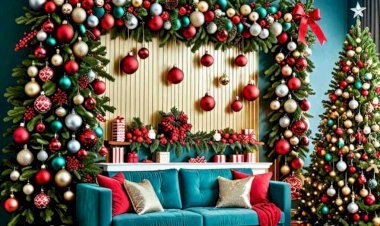 How to Transform Your Walls into a Christmas Wonderland