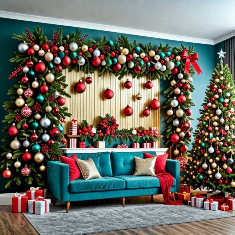 How to Transform Your Walls into a Christmas Wonderland