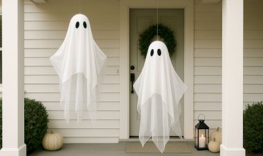 20 Creative Ghost Halloween Decorations for a Spooky Home