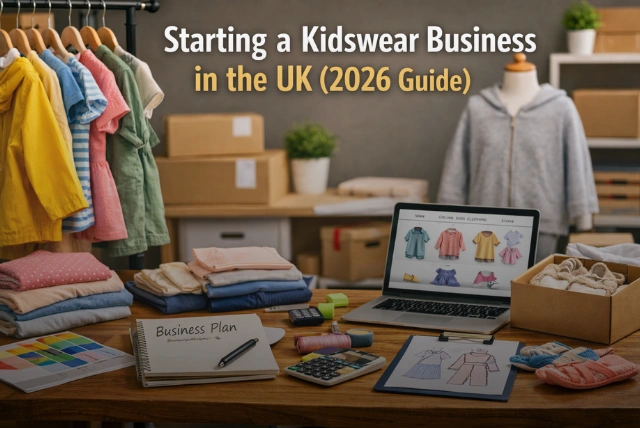 Starting a kidswear business in the UK with children clothing designs