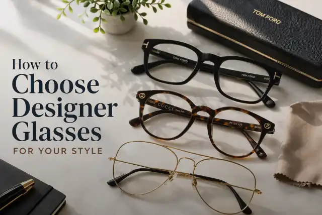 Tips for choosing designer glasses that match your style