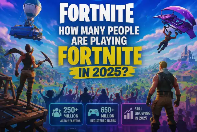 How many people play Fortnite in 2025 player statistics