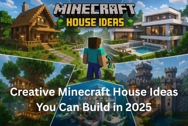 Minecraft house ideas for creative and survival builds