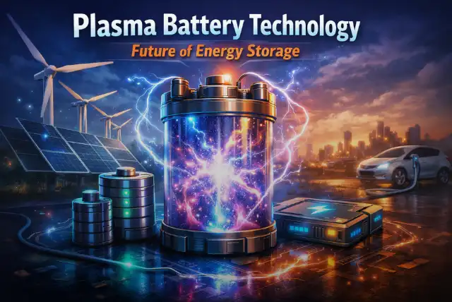 Plasma battery technology for advanced energy storage