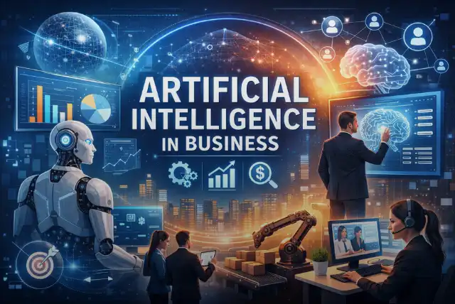 Artificial intelligence in business improving productivity and automation