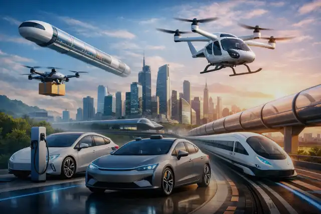 Transportation technology innovations including electric vehicles and smart mobility