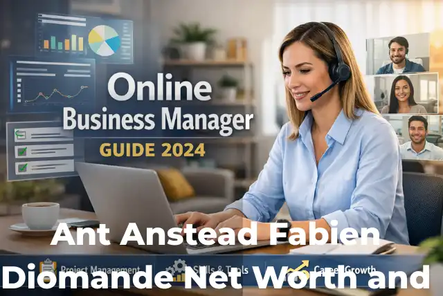 Online Business Manager working on digital projects and team management