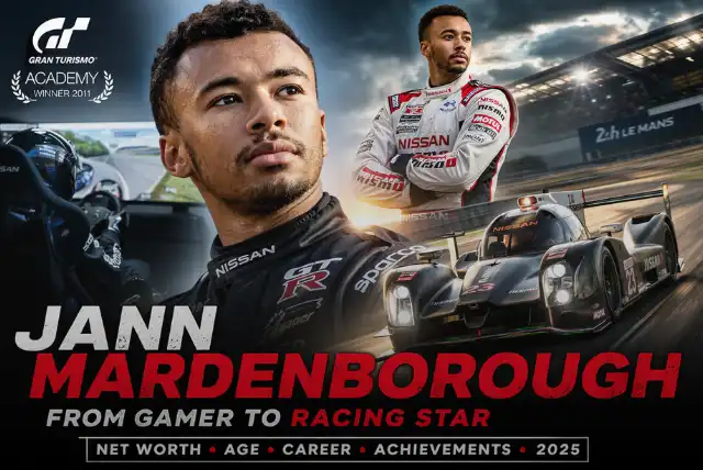 Jann Mardenborough net worth and racing career 2025