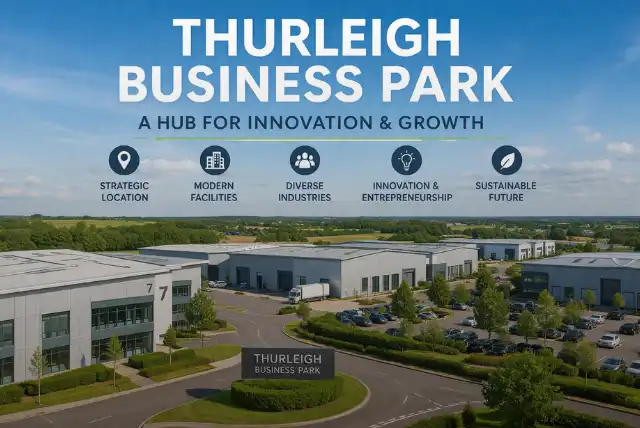 Thurleigh Business Park in Bedfordshire showcasing modern business facilities