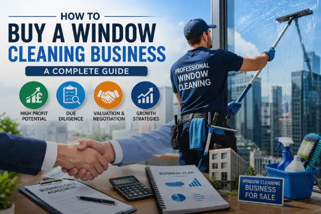 buy window cleaning business guide with professional cleaning service