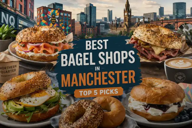 Best bagel shops in Manchester with fresh gourmet bagels