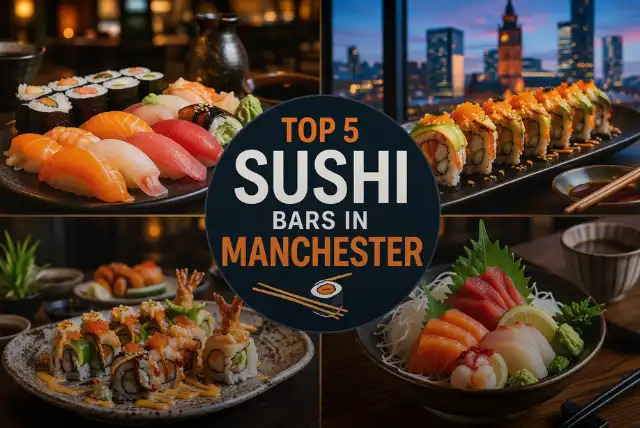 Top sushi bars in Manchester serving fresh sushi and sashimi