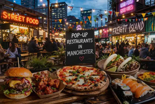 Best pop-up restaurants in Manchester with street food and gourmet dining