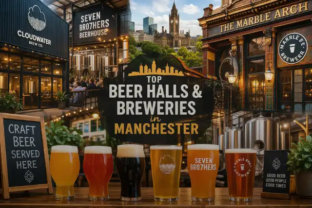 Best beer halls and breweries in Manchester