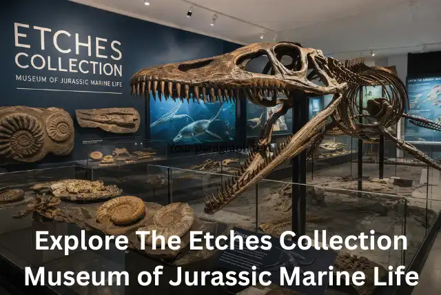 Etches Collection Museum Jurassic marine life fossils display