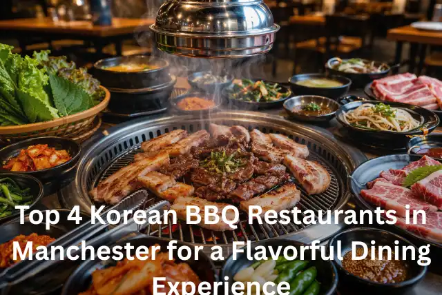 Korean BBQ restaurants in Manchester with table grill dining