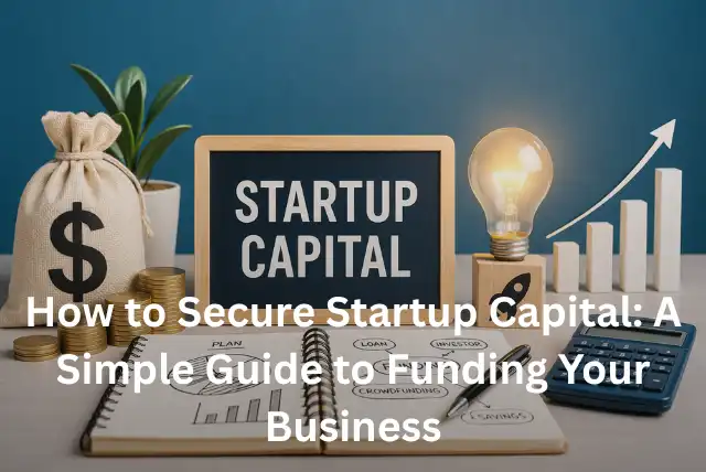 startup capital explained for new businesses