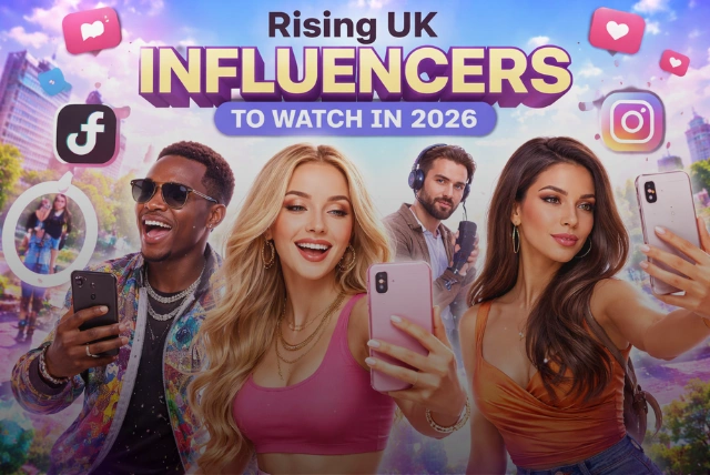rising UK influencers 2026 on TikTok and Instagram
