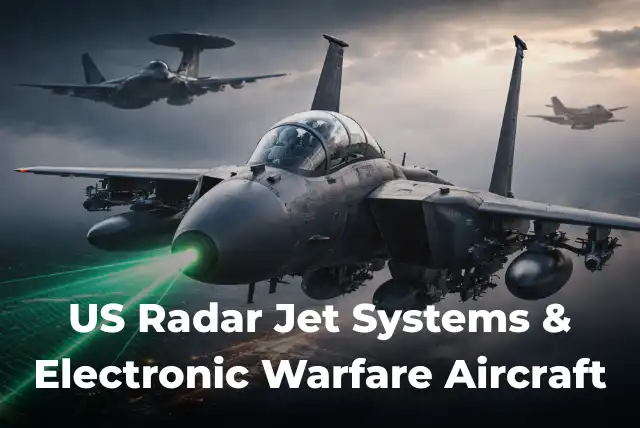 US radar jet used for electronic warfare and radar detection