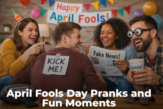 april fools day pranks and jokes celebration