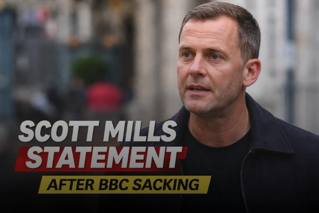 Scott Mills statement after BBC sacking and police investigation