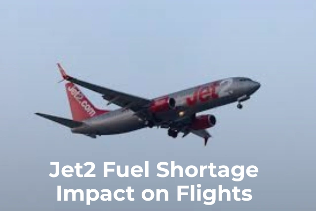 Jet2 fuel shortage affecting flights in 2026 with planes at airport