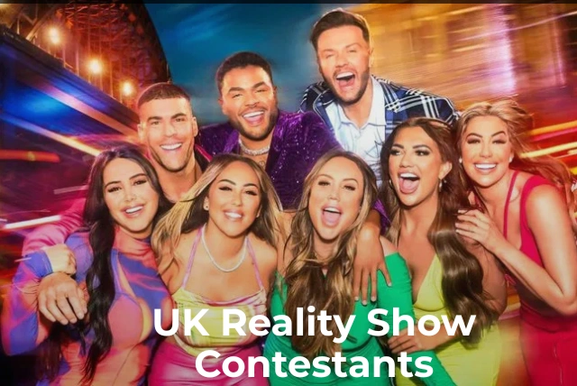 UK reality show contestants 2026 popular stars and their journey