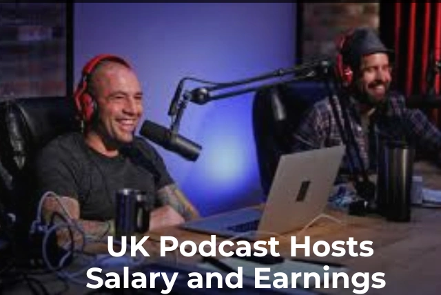 UK podcast hosts salary 2026 earnings of British podcasters