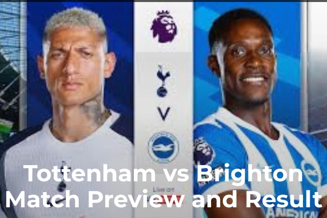 Tottenham vs Brighton Premier League match action and analysis