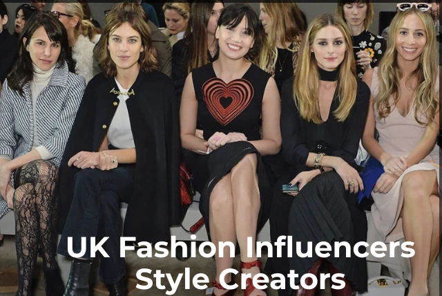 Top UK fashion influencers 2026 showcasing Instagram and TikTok style trends