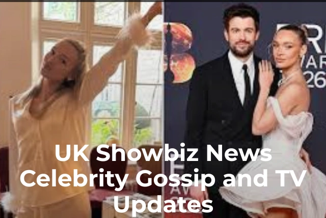 UK showbiz news 2026 showing celebrity gossip and TV updates