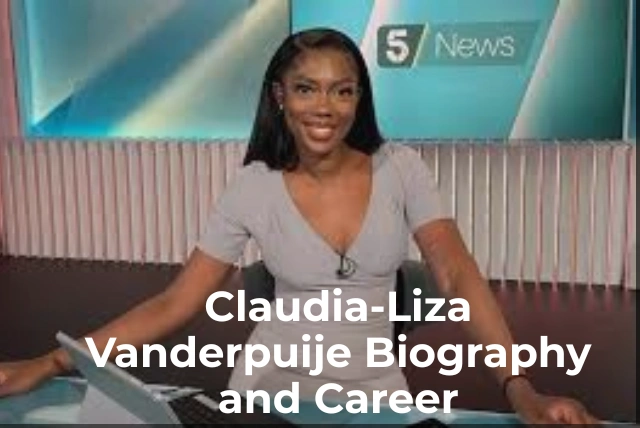 Claudia-Liza Vanderpuije presenting news and media career