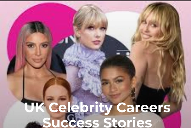 UK celebrity careers showing British stars building success in 2026