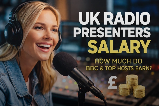 UK radio presenters salary showing BBC radio host earnings in 2026