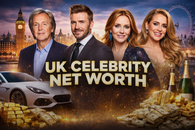 UK Celebrity Net Worth: Richest British Celebrities and How They Built Their Wealth