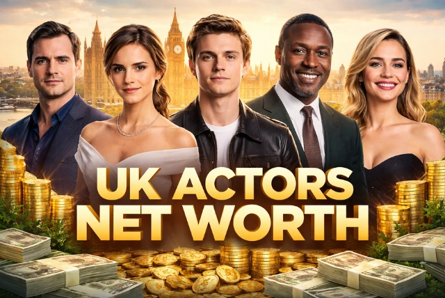 UK Actors Net Worth 2026: Highest Paid British Film & TV Stars