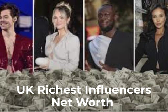 UK richest influencers 2026 with top social media stars and their net worth
