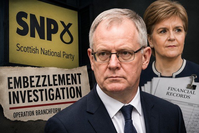 Peter Murrell SNP Embezzlement Case and Political Career