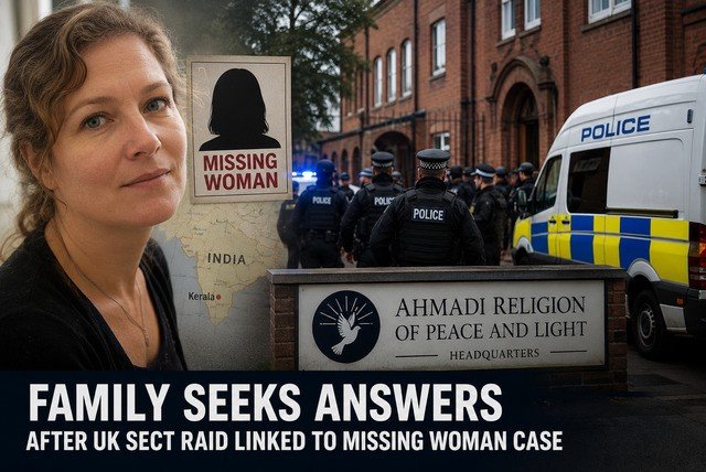 Family Seeks Answers After UK Sect Raid Linked to Missing Woman Case