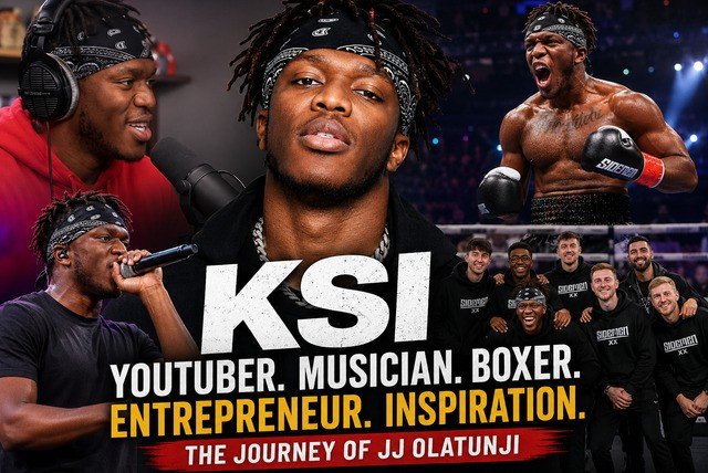 KSI: How JJ Olatunji Turned YouTube Fame Into a Global Success Story