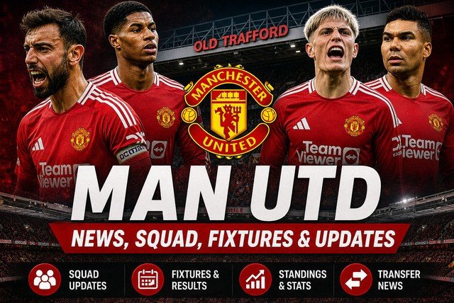 Man Utd: Manchester United Football Club Overview, News & Updates