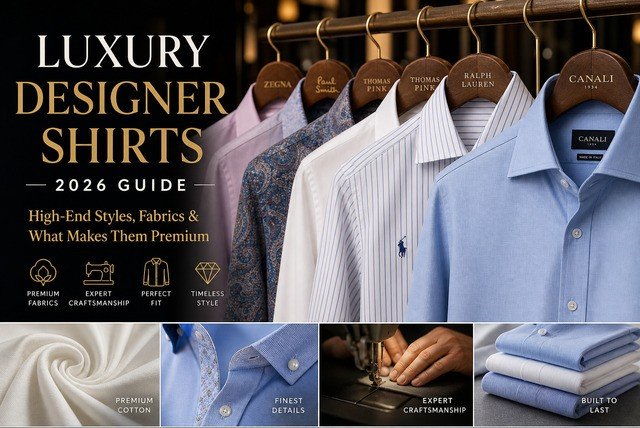 Luxury Designer Shirts 2026: High-End Styles, Fabrics & What Makes Them Premium