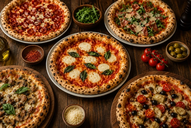 Best pizza Manchester guide featuring top pizza restaurants and Neapolitan pizza slices